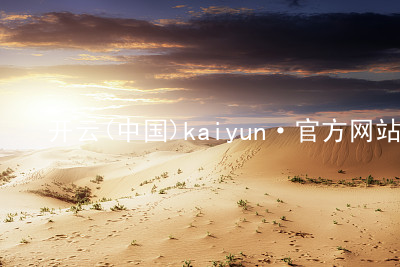 开云(中国)kaiyun·官方网站kaiyun官方网站入口